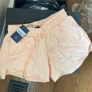 NWT monat pink shorts